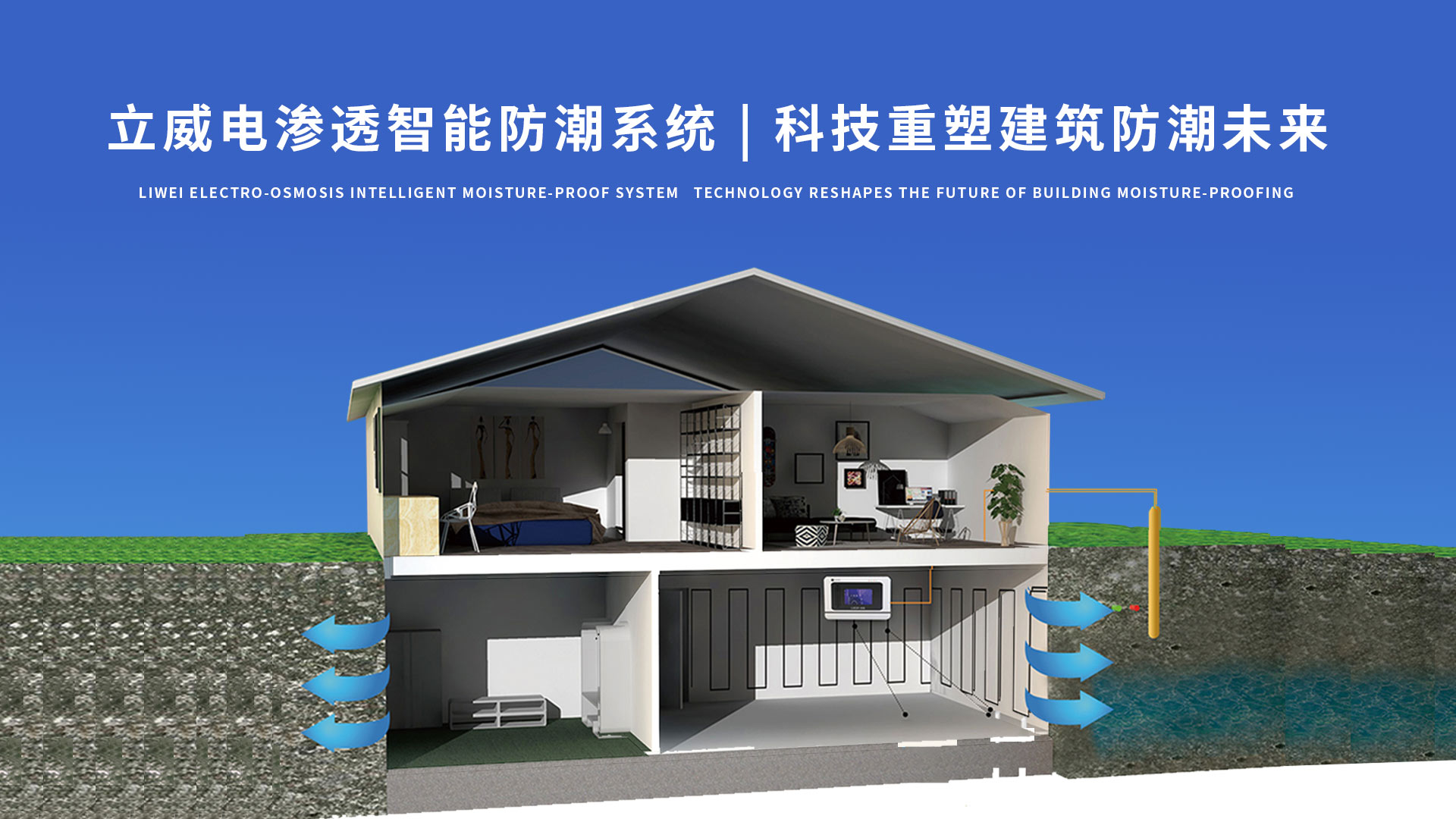 立威電滲透科技重塑建筑防潮未來